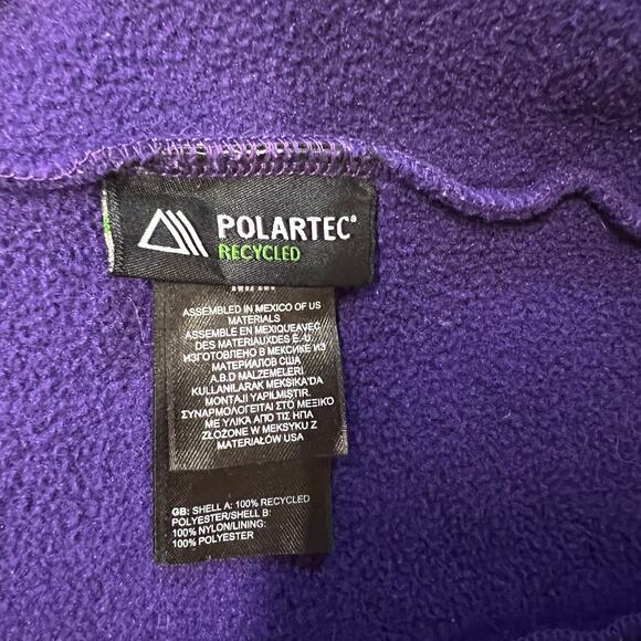 The North Face Womens Custom Denali‎ Fleece Full Zip Jacket Medium Pink & Purple - Picture 12 of 14